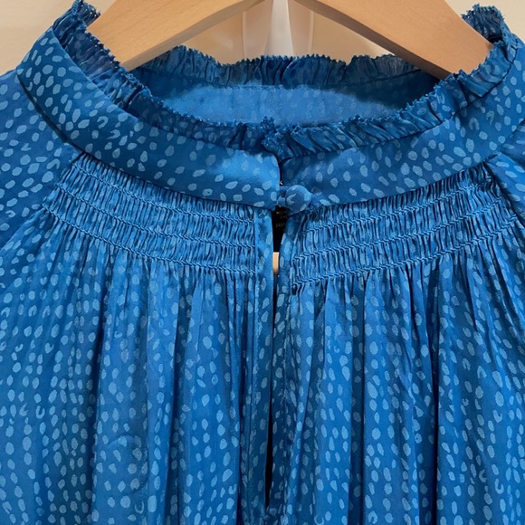 White House Black Market Spring Work Blouse Small - Picture 3 of 6